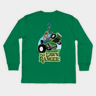 The Lawn Ranger T shirt Kids Long Sleeve T-Shirt